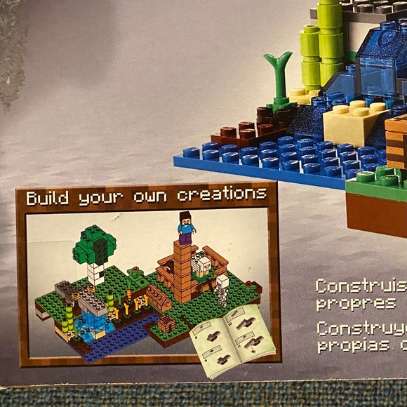 🥕 Lego 21114 Minecraft The Farm 🐑 Steve Skeleton Cow Sheep Minifigures Retired - Picture 10 of 16